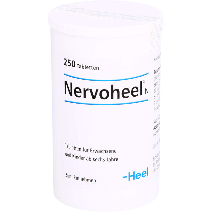 Nervoheel N Tabletten bei nervösen Erkrankungen, 250 pc Tablettes