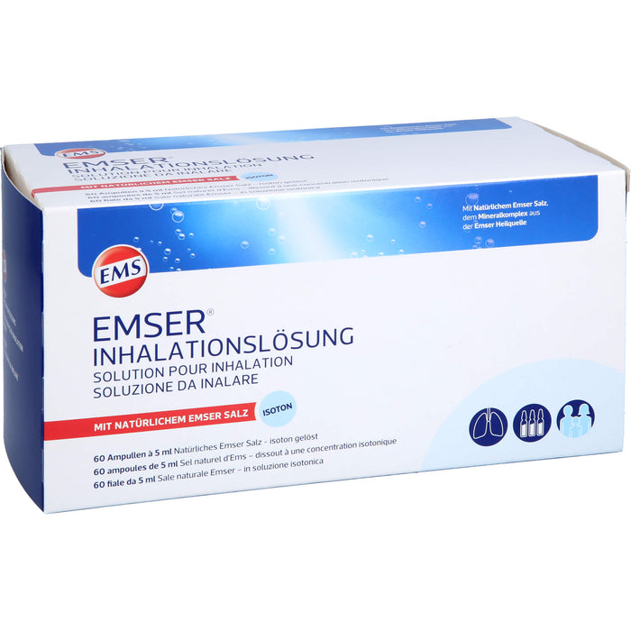 EMSER Inhalationslösung, 60 pcs. Ampoules