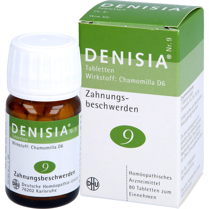 Denisia 9 Zahnungsbeschwerden Tabletten, 80 St. Tabletten