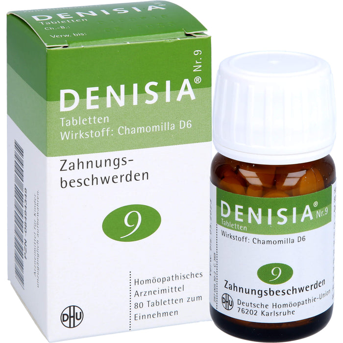 Denisia 9 Zahnungsbeschwerden Tabletten, 80 St. Tabletten