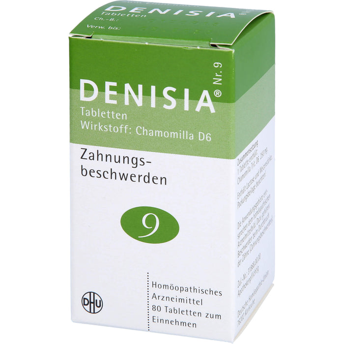 Denisia 9 Zahnungsbeschwerden Tabletten, 80 St. Tabletten