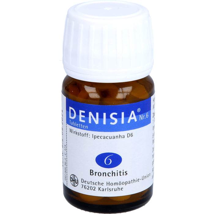 DHU DENISIA Nr. 6 Tabletten bei Atemwegserkrankungen, 80 pcs. Tablets