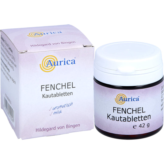 Aurica Fenchel Kauttabletten, 170 pcs. Tablets