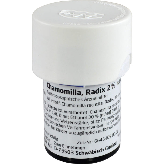 Chamomilla radix 2% Weleda Tbl., 100 St TAB