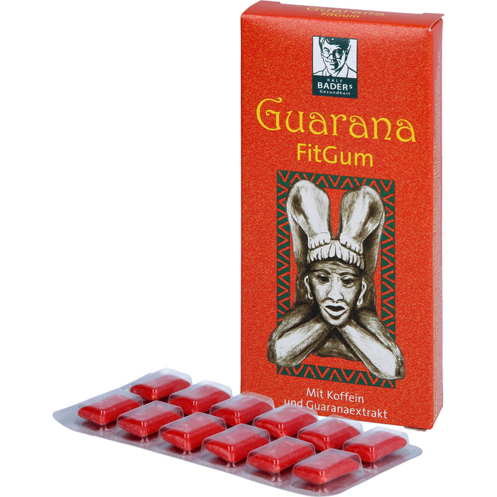 Guarana Fitgum Blister, 12 pcs. Dragées