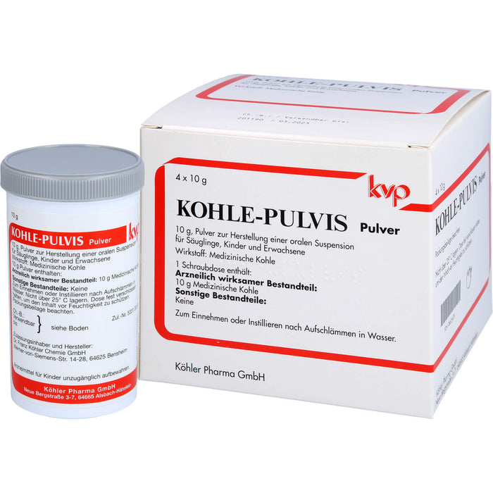 KOHLE-PULVIS Pulver, 40 g Powder