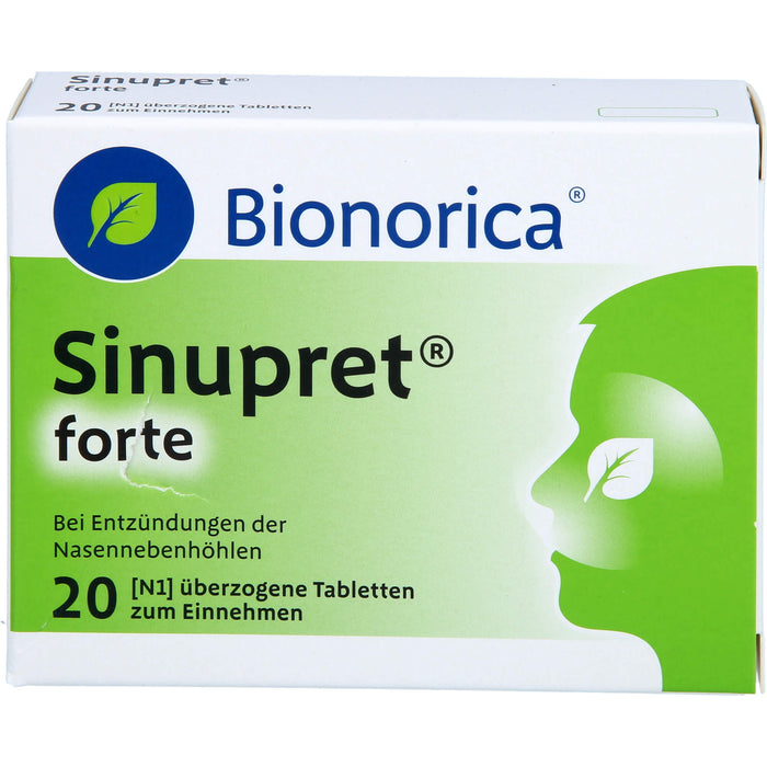 Sinupret forte überzogene Tabletten, 20 pc Tablettes