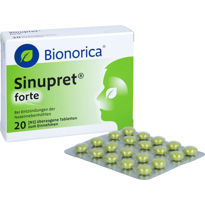 Sinupret forte überzogene Tabletten, 20 pcs. Tablets