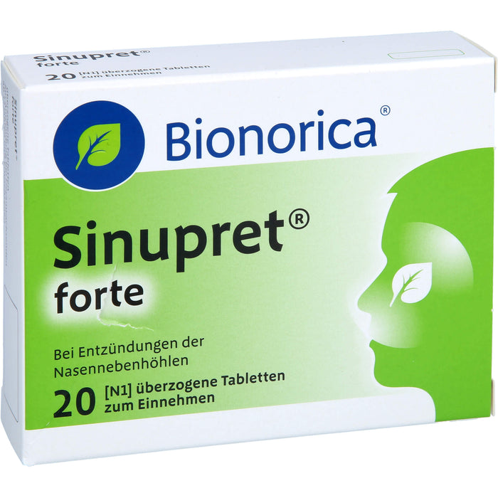 Sinupret forte überzogene Tabletten, 20 pcs. Tablets