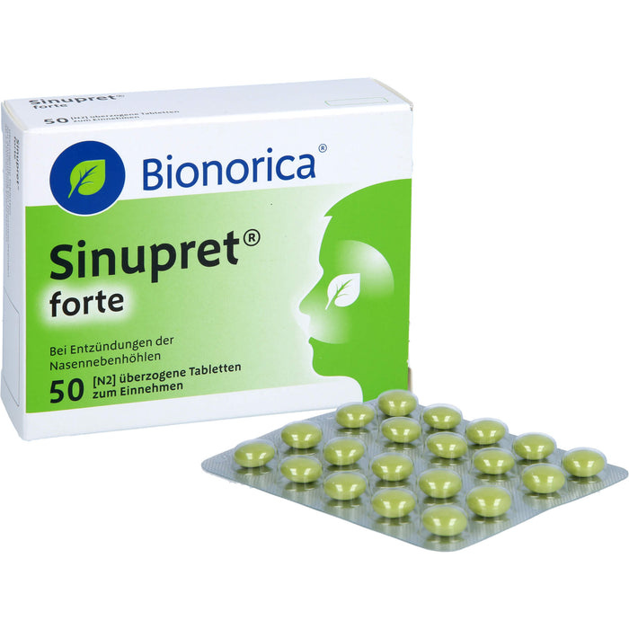 Sinupret forte überzogene Tabletten, 50 St. Tabletten