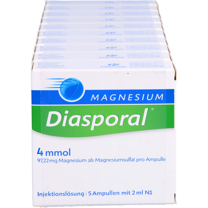 Magnesium-Diasporal 4mmol Injektionslösung gegen Krämpfe und Verspannungen, 50 ml Solution