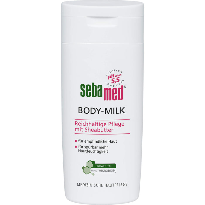 SEBAMED BODY MILK, 200 ml Crème