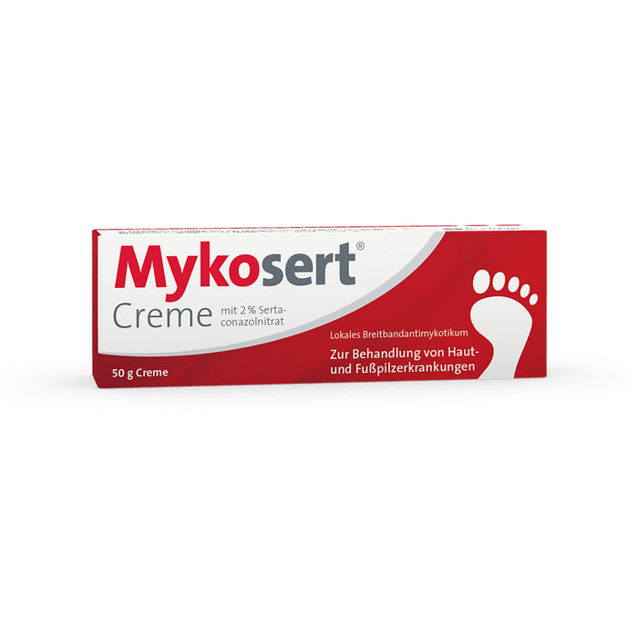 Mykosert Creme bei Haut- und Fußpilz, 50 g Cream