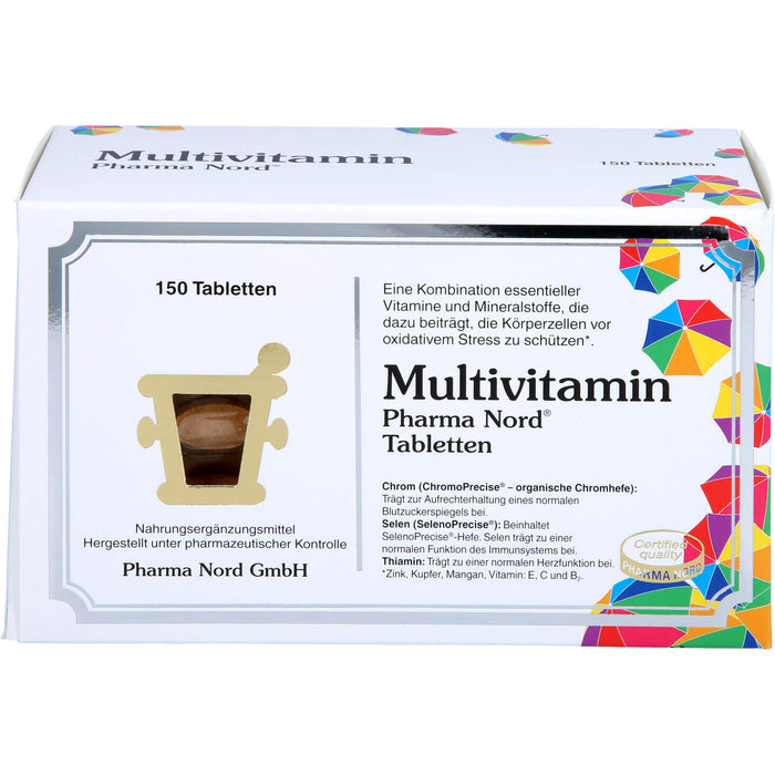 Pharma Nord Multivitamin Tabletten, 150 pc Tablettes