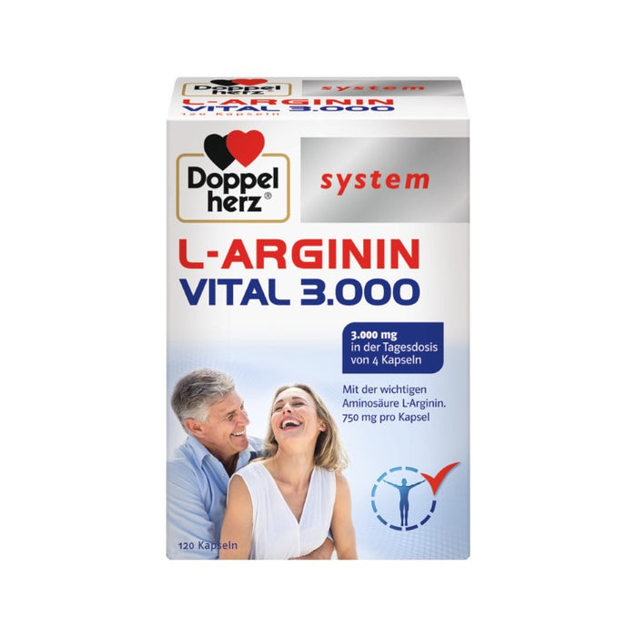 Doppelherz system L-ARGININ VITAL 3.000, 120 pcs. Capsules