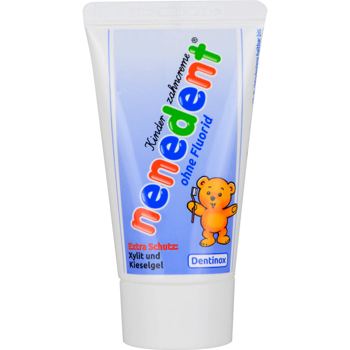 Nenedent Kinderzahncreme ohne Fluorid Standtube, 50 ml Dentifrice