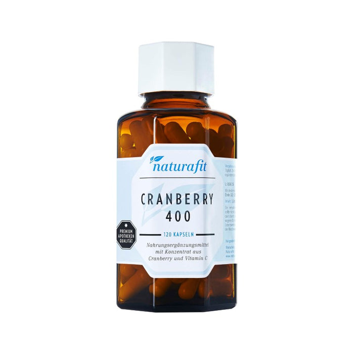 naturafit Cranberry 400 Kapseln, 120 St. Kapseln