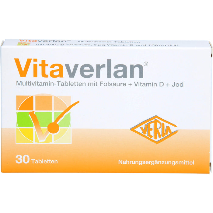 Vitaverlan Tabletten, 30 pc Tablettes