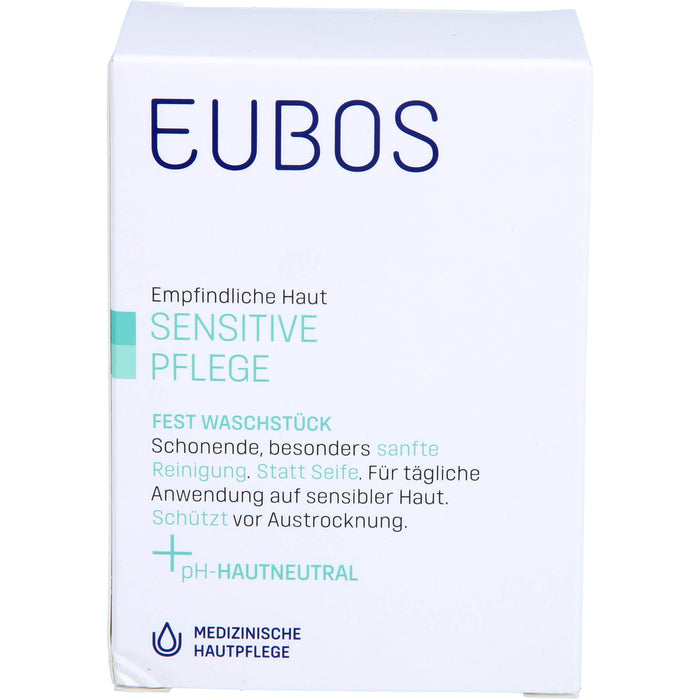 EUBOS Sensitive Pflege Fest Waschstück, 1 pc pain de savon