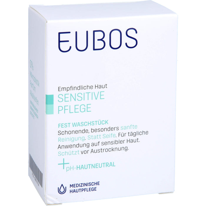 EUBOS Sensitive Pflege Fest Waschstück, 1 pc pain de savon