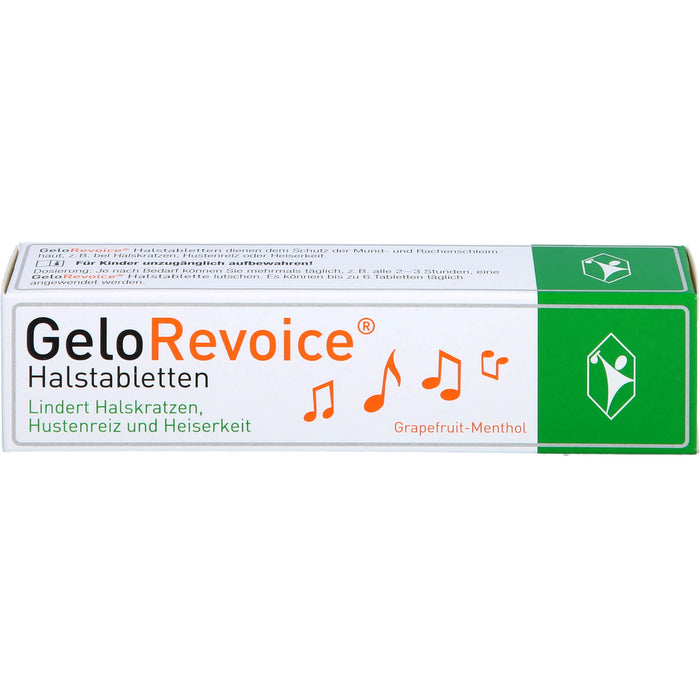 GeloRevoice Halstabletten Grapefruit-Menthol, 20 pc Tablettes