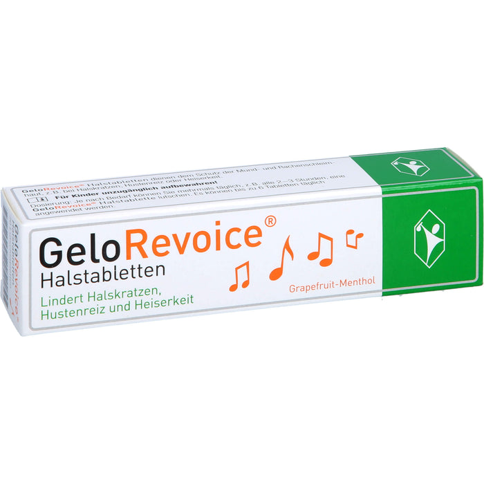 GeloRevoice Halstabletten Grapefruit-Menthol, 20 pcs. Tablets