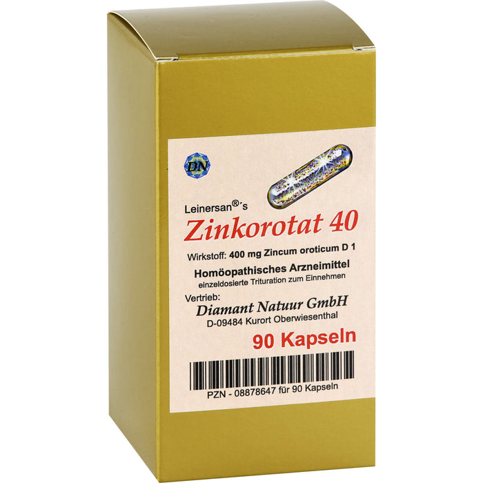 Zinkorotat 40 Leinersan Kaps., 90 St KAP