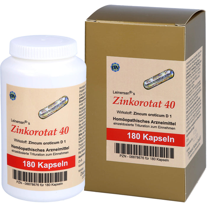 Zinkorotat 40 Leinersan Kaps., 180 St KAP