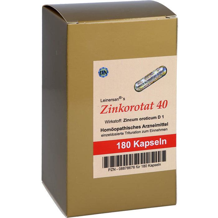 Zinkorotat 40 Leinersan Kaps., 180 St KAP