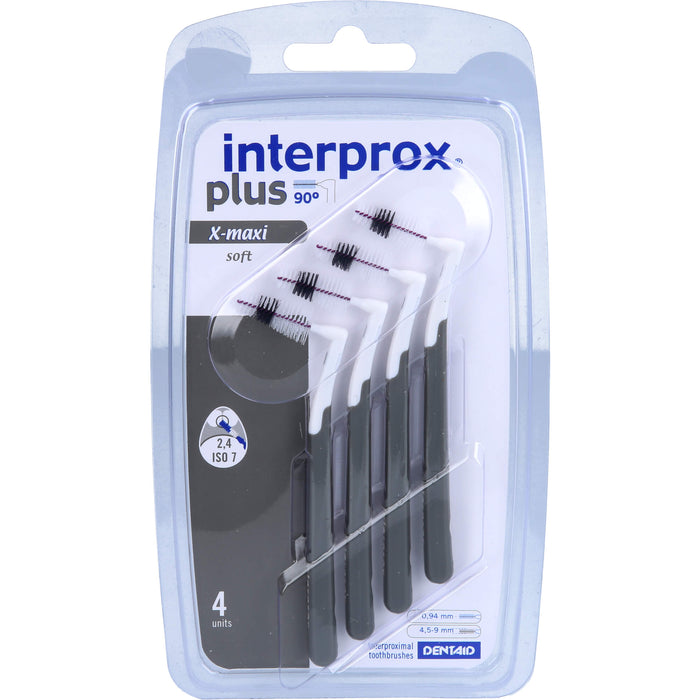 interprox plus x-maxi grau Interdentalbürste, 4 pcs. Interdental brushes