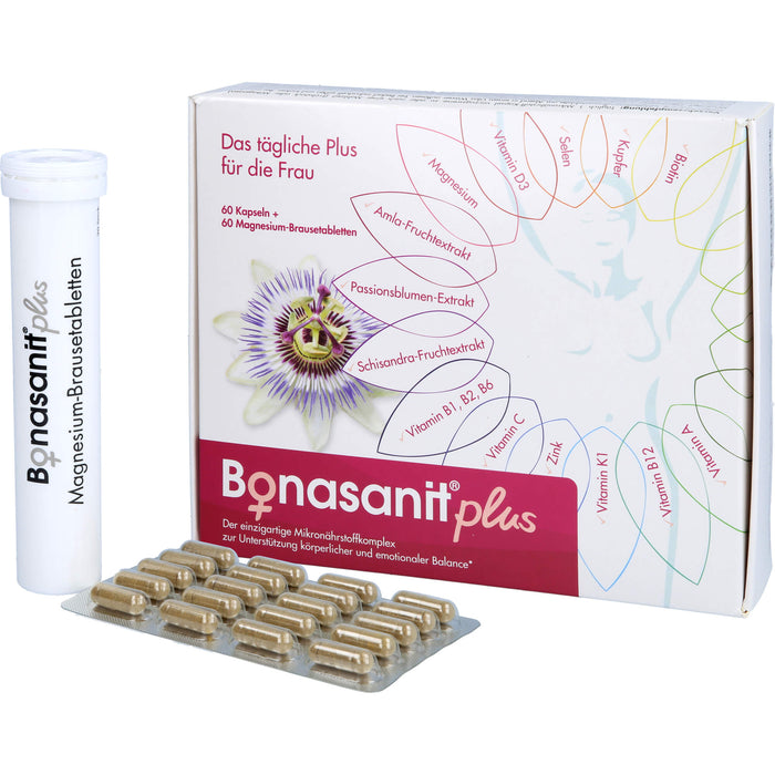 Bonasanit plus Kapseln und Brausetabletten, 1 pcs. Combipack