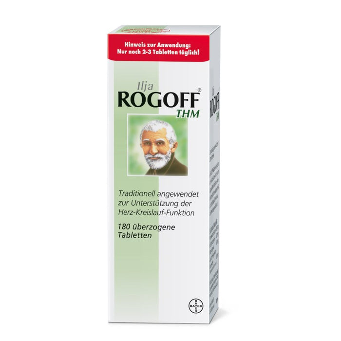 Ilja Rogoff THM Tabletten zur Unterstützung der Herz-Kreislauf-Funktion, 180 pc Tablettes