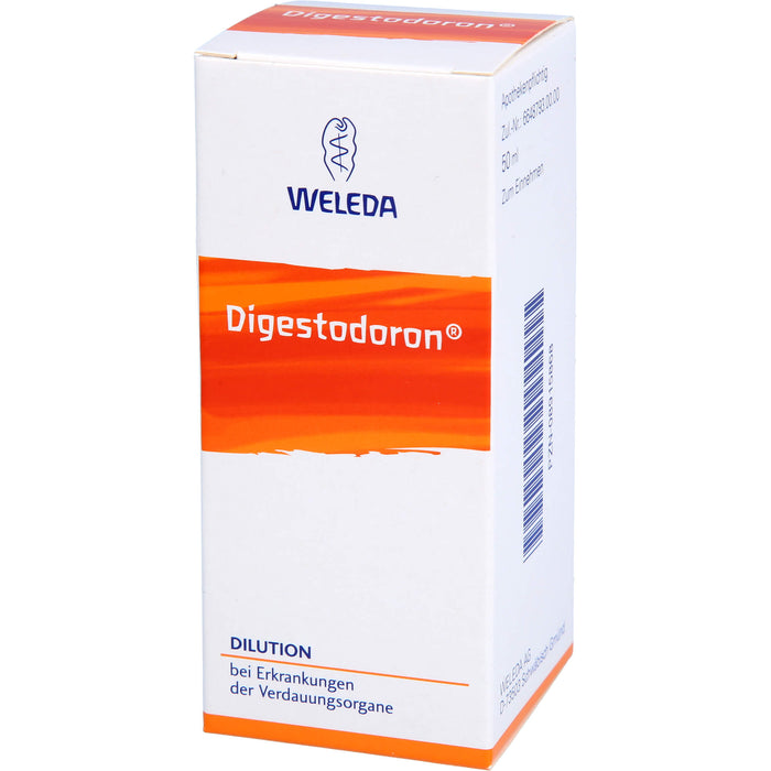 WELEDA Digestodoron Dilution bei Erkrankungen der Verdauungsorgane, 50 ml Solution