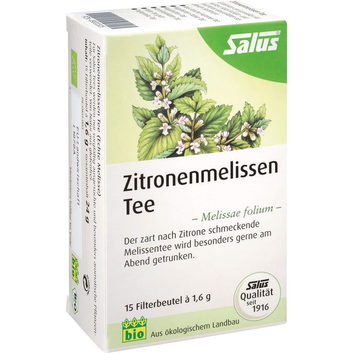 Salus Zitronenmelissen Tee, 15 pcs. Filter bag