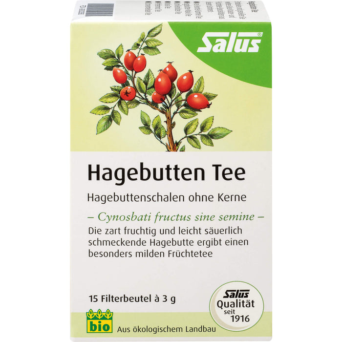 Salus Hagebutten Früchtetee, 15 pc Sac filtrant