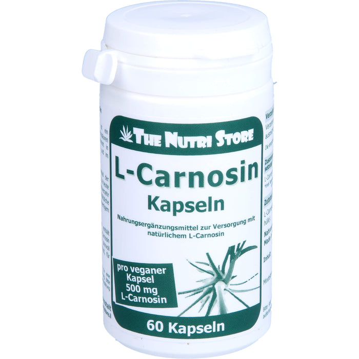 The Nutri Store L-Carnosin 500 mg Kapseln, 60 St. Kapseln