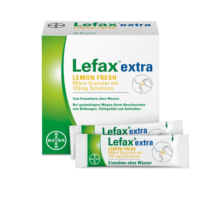 Lefax extra Lemon Fresh, 16 pc Sachets