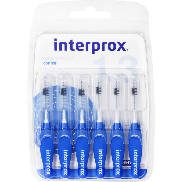 interprox conical blau Interdentalbürsten 1,3 mm, 5 pc Brosses interdentaires