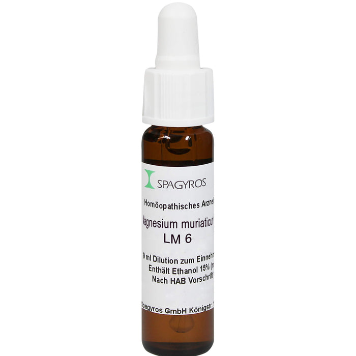 Magnesium muriaticum LM 6 Spagyros Dilution, 9 ml Lösung