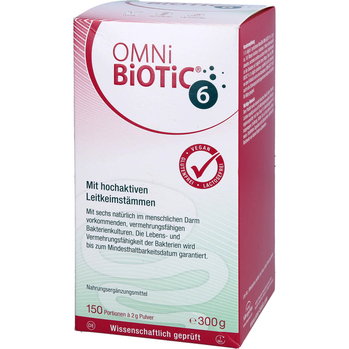 OMNi-BiOTiC 6 Pulver, 300 g Poudre