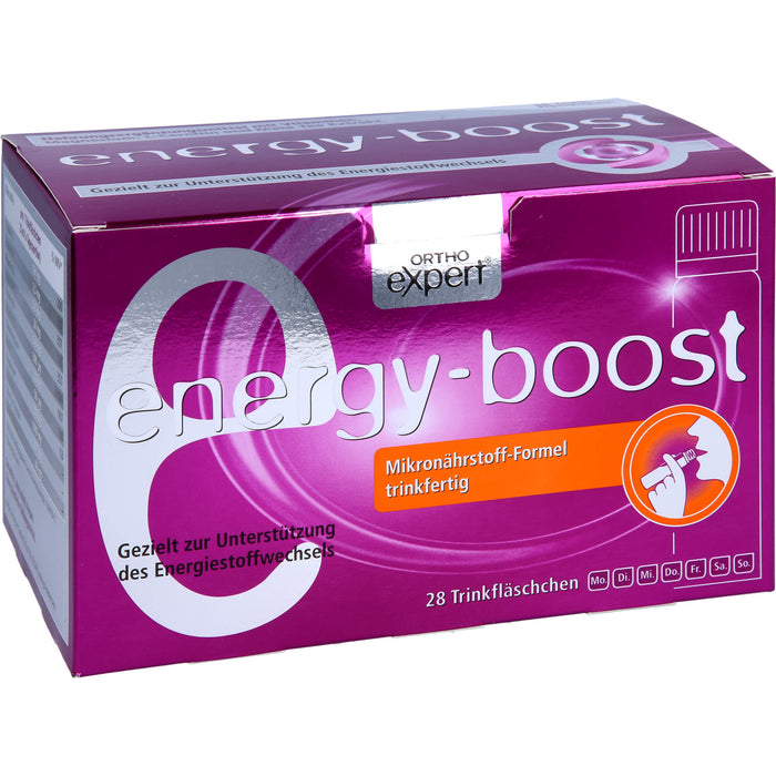 energy-boost Orthoexpert Trinkfläschchen, 28 pc Ampoules