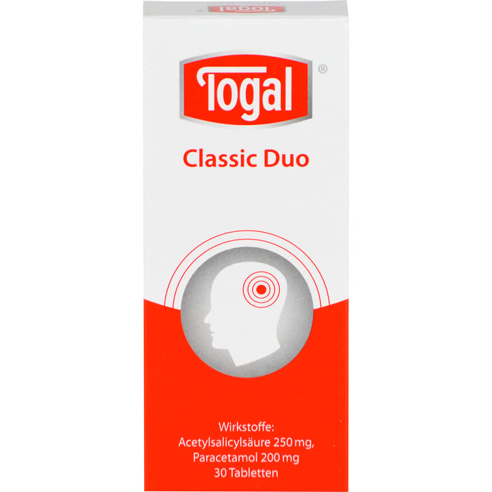 Togal Classic Duo Tabletten, 30 pcs. Tablets