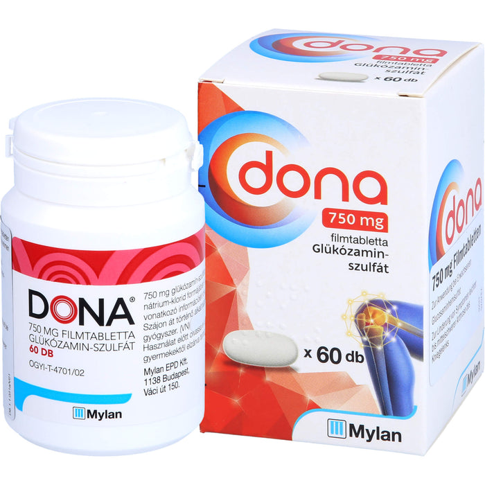 dona 750 mg Emra Filmtabletten bei leichter bis mittelschwerer Arthrose des Kniegelenks, 60 pcs. Tablets