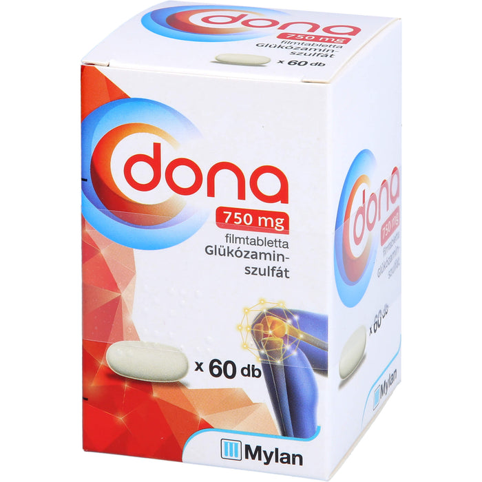 dona 750 mg Emra Filmtabletten bei leichter bis mittelschwerer Arthrose des Kniegelenks, 60 pcs. Tablets