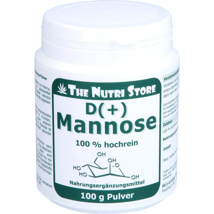 THE NUTRIE STORE D-Mannose Pulver, 100 g Powder