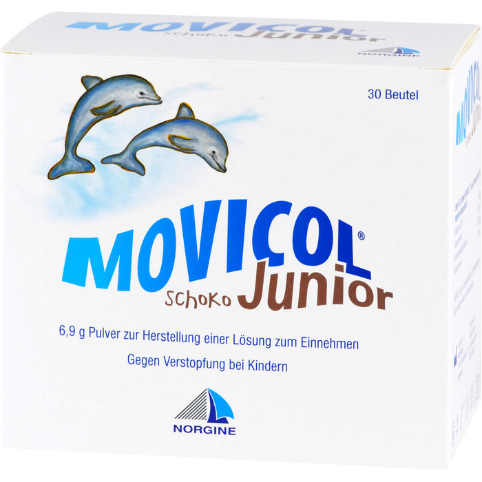 MOVICOL Junior Schoko Pulver, 30 pc Sachets