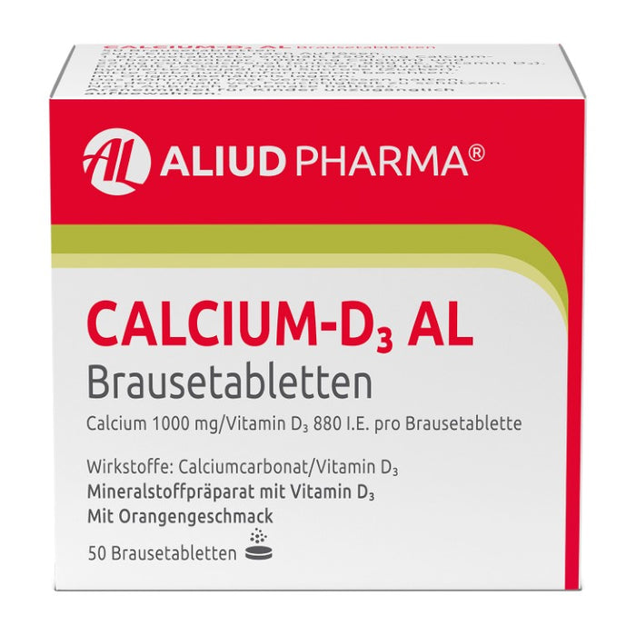 Calcium-D3 AL Brausetabletten, 50 pcs. Tablets