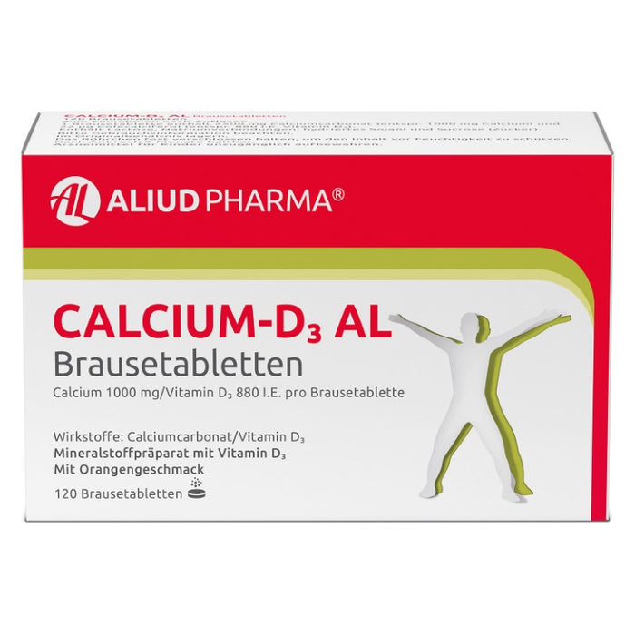 Calcium-D3 AL Brausetabletten, 120 pcs. Tablets