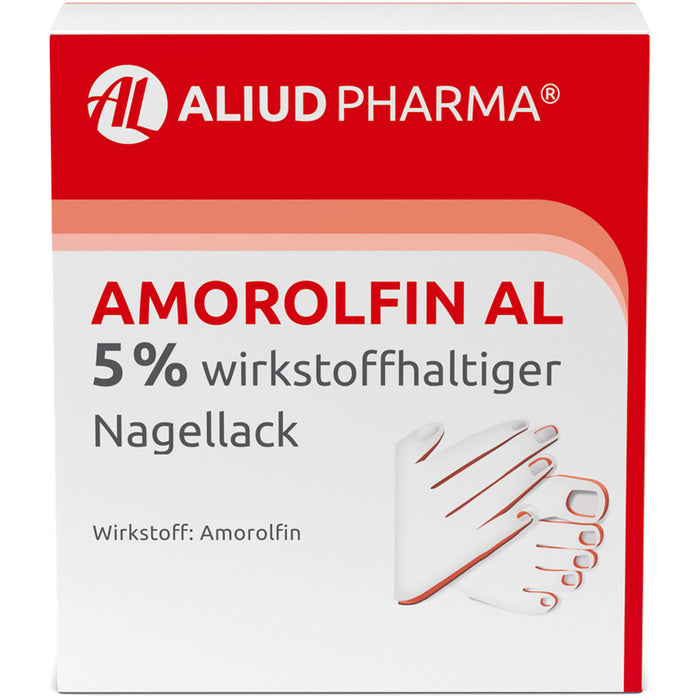 Amorolfin AL 5 % wirkstoffhaltiger Nagellack, 3 ml Nail varnish containing active ingredients