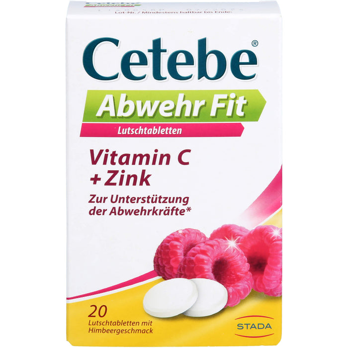 Cetebe Abwehr Fit Lutschtabletten, 20 pc Tablettes